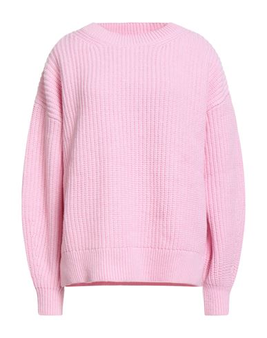 Barbour Coast To Country Woman Sweater Light Pink Size 8 Wool, Polyamide In Pink