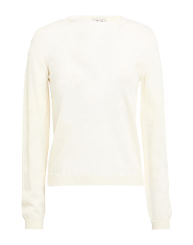 Croche Crochè Woman Sweater Cream Size S Merino Wool, Acrylic In White
