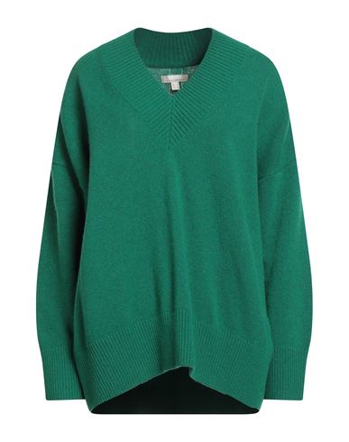 Barbour Modern Heritage Woman Sweater Green Size 10 Wool, Polyamide In Green