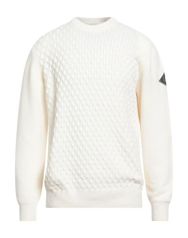 Roy Rogers Roÿ Roger's Man Sweater Ivory Size Xxl Wool, Polyamide, Viscose, Cashmere In White