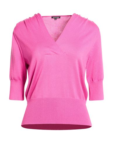 Caroline Biss Woman Sweater Fuchsia Size 4 Modal, Cotton, Elastane In Pink