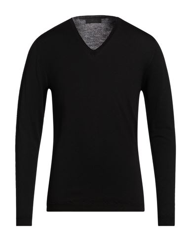 Lucques Man Sweater Black Size 44 Merino Wool