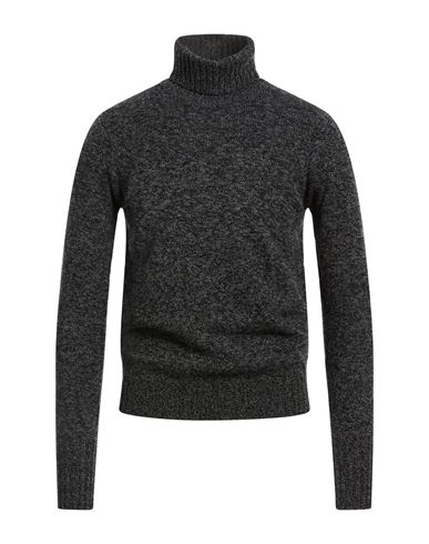 Drumohr Man Turtleneck Black Size 46 Lambswool
