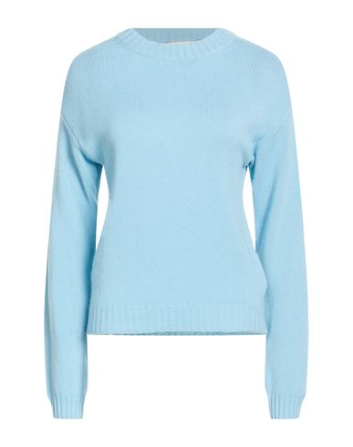 N.o.w. Andrea Rosati Cashmere N. O.w. Andrea Rosati Cashmere Woman Sweater Sky Blue Size S Cashmere