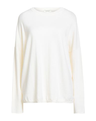 Crossley Woman Sweater Ivory Size S Virgin Wool In White