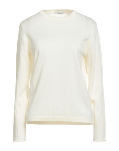Crossley Woman Sweater Ivory Size L Virgin Wool In White