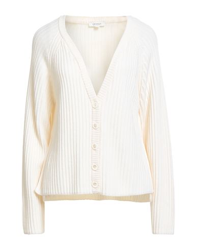 Crossley Woman Cardigan Ivory Size S Virgin Wool In White