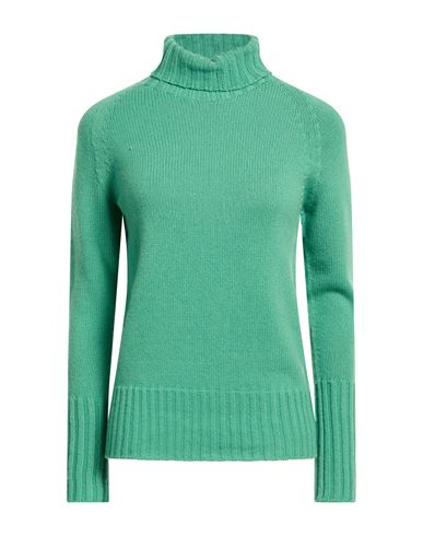 Drumohr Woman Turtleneck Light Green Size M Cashmere