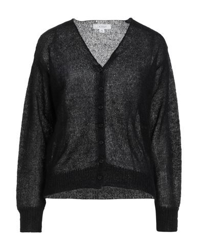 Crossley Woman Cardigan Black Size Xl Mohair Wool, Polyamide, Virgin Wool