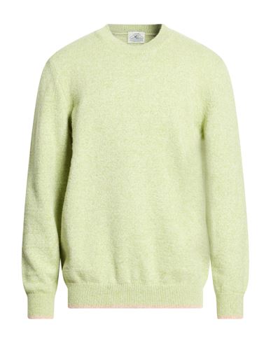 Mqj Man Sweater Light Green Size 42 Viscose, Polyamide