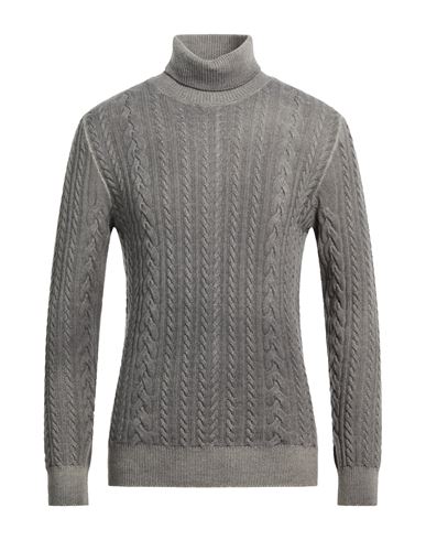 Masq Man Turtleneck Grey Size 42 Wool In Gray
