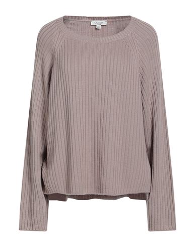Crossley Woman Sweater Light Brown Size L Virgin Wool In Purple