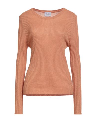 Be You By Geraldine Alasio Woman Sweater Rust Size L Viscose, Polyamide, Polyester In Red