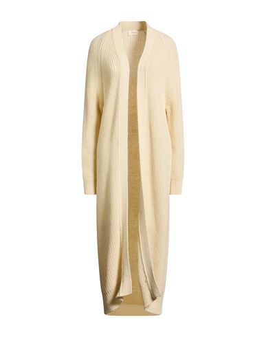 Bsb Woman Cardigan Ivory Size M Acrylic, Wool, Alpaca Wool, Viscose In Neutral