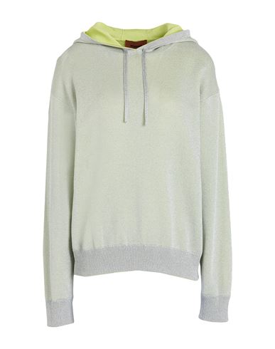 Missoni Woman Sweater Sage Green Size 12 Viscose, Metallic Fiber, Polyamide, Elastane