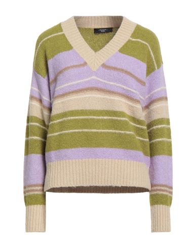 Weekend Max Mara Woman Sweater Beige Size L Alpaca Wool, Polyamide, Cotton, Modal, Elastane In Brown