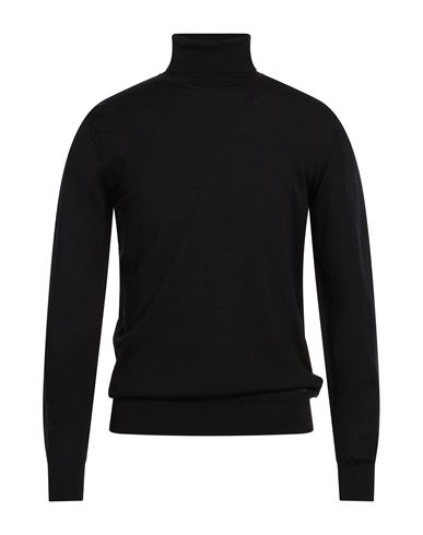 John Richmond Man Turtleneck Black Size Xxl Merino Wool
