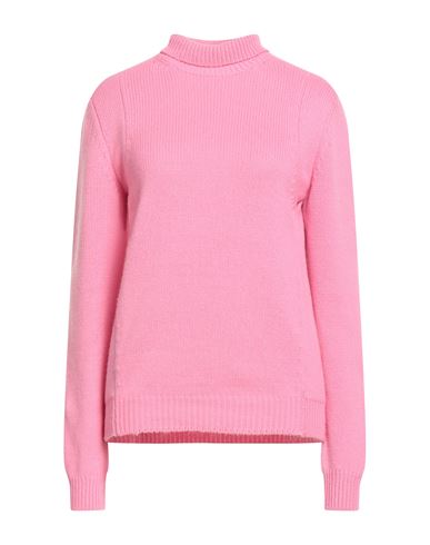 Drumohr Woman Turtleneck Pink Size S Cashmere