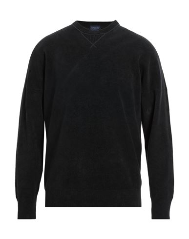 Drumohr Man Sweater Black Size 46 Cotton, Virgin Wool