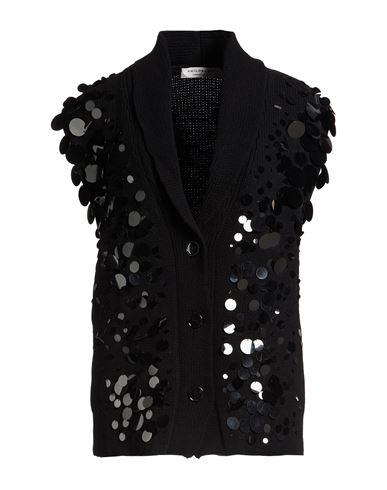 Philosophy Di Lorenzo Serafini Woman Cardigan Black Size 4 Virgin Wool