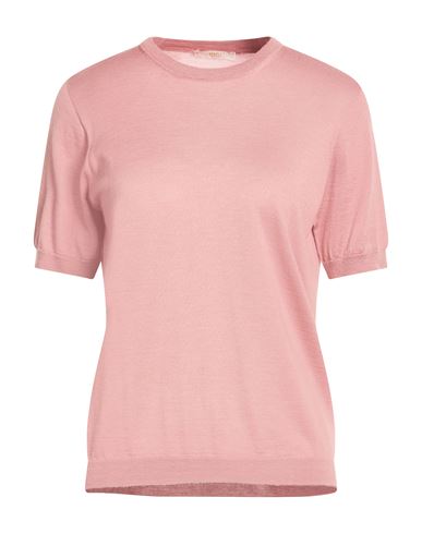 Fedeli Woman Sweater Antique Rose Size 8 Cashmere, Silk In Pink