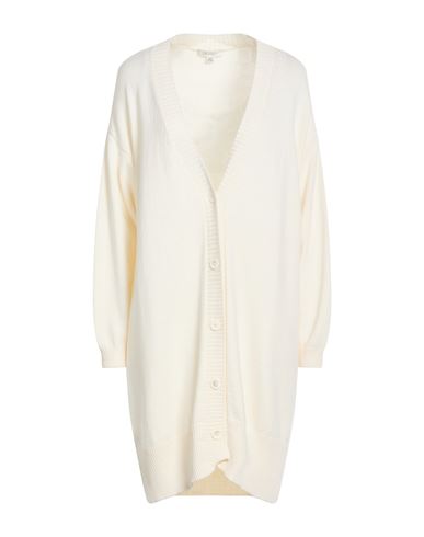 Crossley Woman Cardigan Ivory Size M Virgin Wool In White