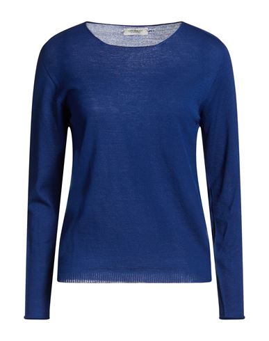 Crossley Woman Sweater Blue Size S Merino Wool In Blue