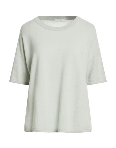 Fedeli Woman Sweater Light Green Size Onesize Cashmere In Gray