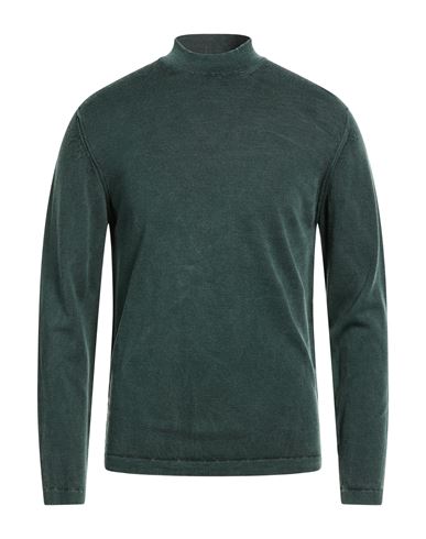 Crossley Man Turtleneck Dark Green Size Xl Virgin Wool