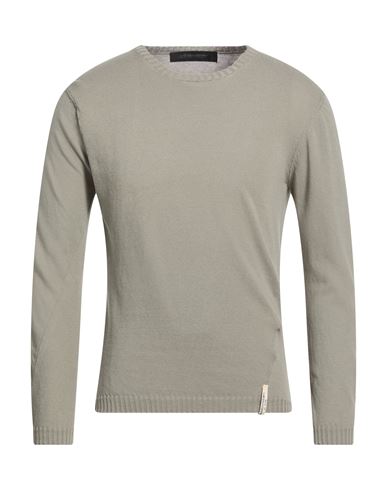 Messagerie Patrizio Piscaglia Man Sweater Grey Size 42 Cotton In Gray