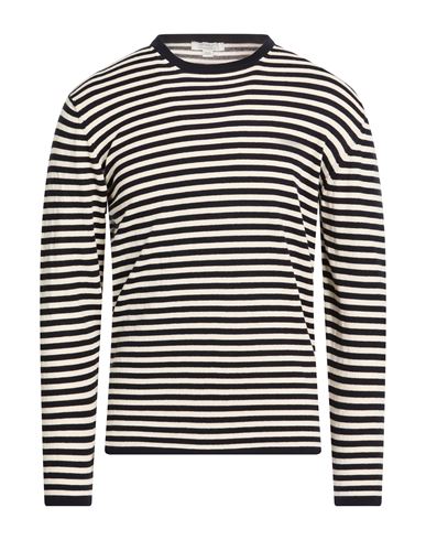 Crossley Man Sweater Midnight Blue Size Xxl Cotton, Cashmere