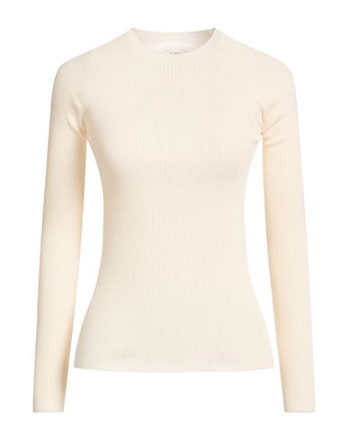 Peserico Woman Turtleneck Blush Size 2 Virgin Wool In Neutral