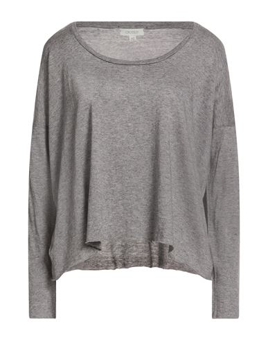 Crossley Woman Sweater Grey Size Xs Cotton, Cashmere In Gray