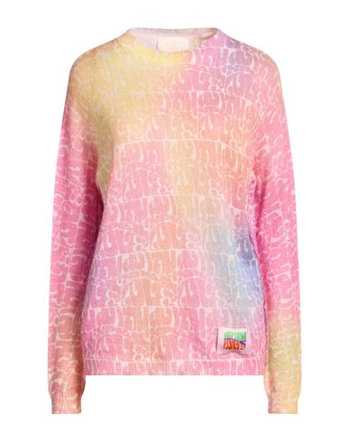Iblues I Blues Woman Sweater Pink Size L Acrylic, Polyamide, Mohair Wool