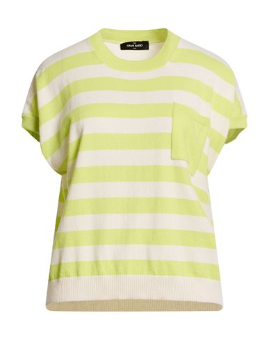 Gran Sasso Woman Sweater Lime Green Size 12 Cashmere