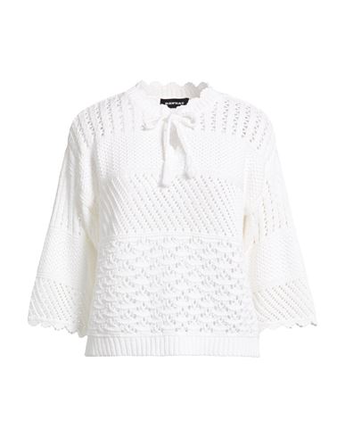 Repeat Woman Sweater White Size 12 Cotton