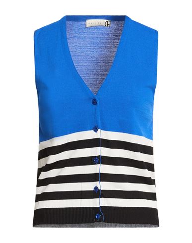 Haveone Woman Cardigan Bright Blue Size Onesize Viscose, Polyamide
