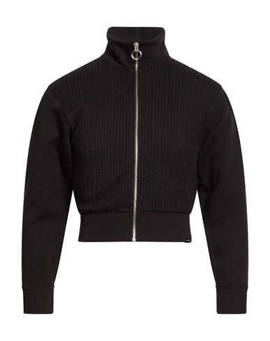 Colmar Woman Cardigan Black Size L Viscose, Polyester, Polyamide, Cotton In Black