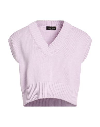 Roberto Collina Woman Sweater Lilac Size S Cotton In Purple