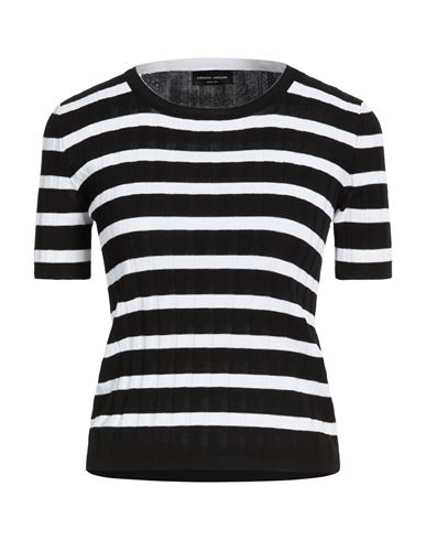 Roberto Collina Woman Sweater Black Size S Cotton