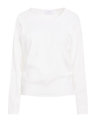 Furore Woman Sweater White Size M Viscose, Polyamide