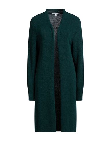 Xandres Woman Cardigan Dark Green Size S Acrylic, Polyamide, Alpaca Wool, Wool, Elastane
