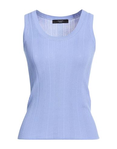 Weekend Max Mara Woman Top Light Blue Size Xs Viscose, Polyamide