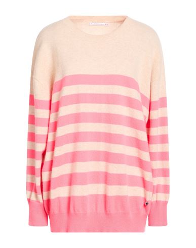 Xandres Gold Woman Sweater Coral Size 3xl Cashmere In Pink