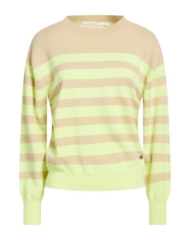 Xandres Gold Woman Sweater Lime Green Size Xxl Cashmere In Multi