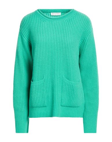 Stephan Boya Woman Sweater Emerald Green Size Xxl Cashmere