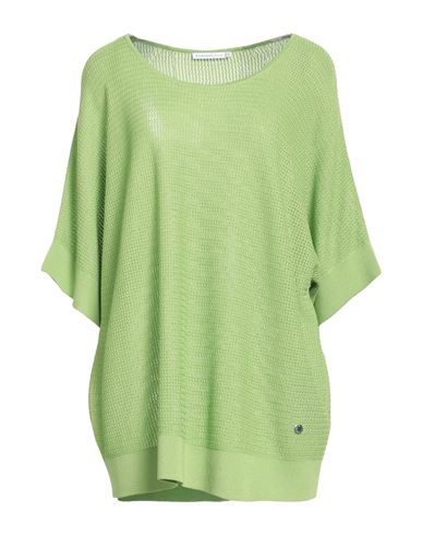Xandres Gold Woman Sweater Lime Green Size 3xl Modal, Acetate