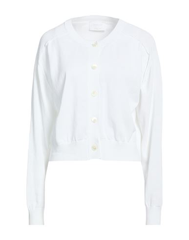 Daniele Fiesoli Collezione N_01 Woman Cardigan White Size M Cotton