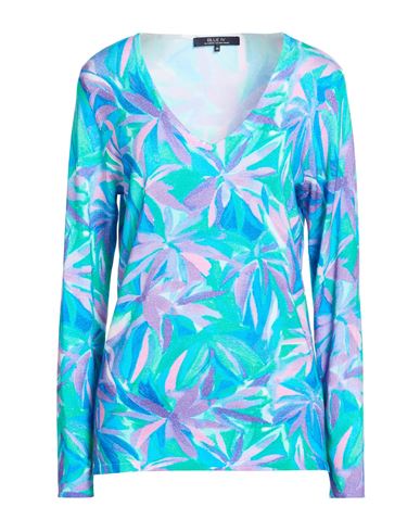 Blue Iv By Isabelle Van Den Abeele Woman Sweater Azure Size 14 Viscose, Polyamide