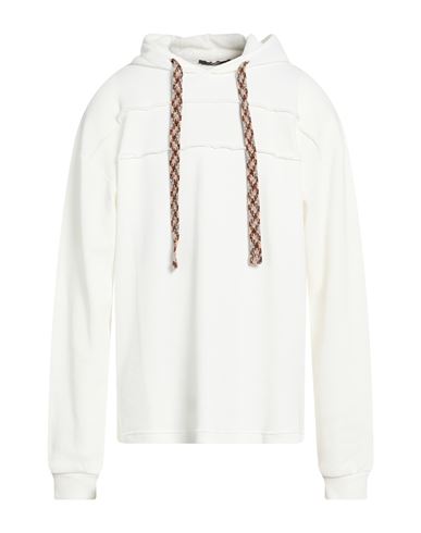 Takeshy Kurosawa Man Sweater White Size M Cotton, Elastane